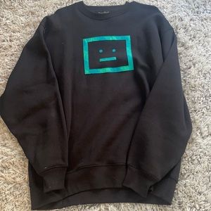Acne studios logo crewneck